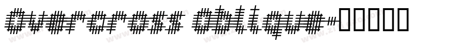 Overcross Oblique字体转换